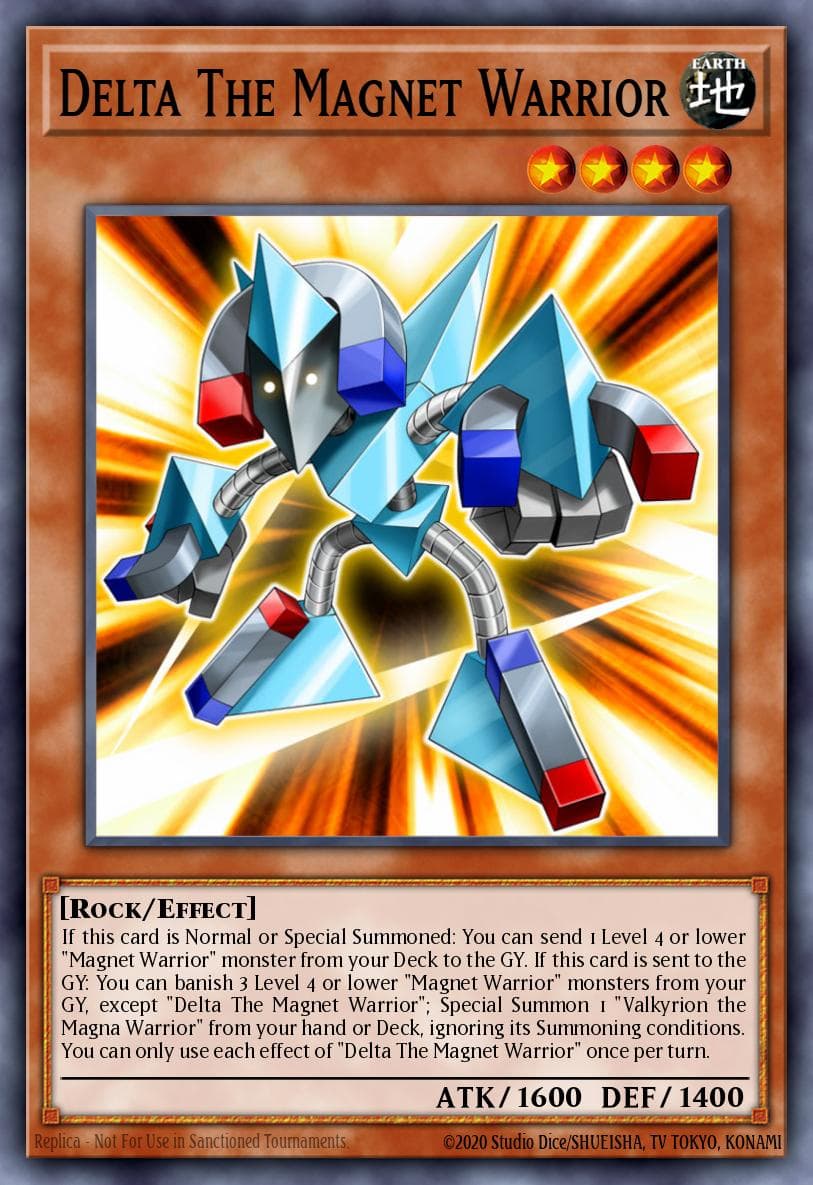 Delta The Magnet Warrior Speed Duel: Battle City Box card
