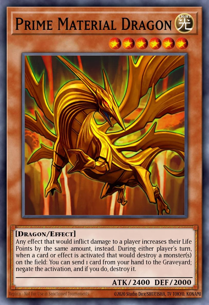 Prime Material Dragon Phantom Darkness: Special Edition card