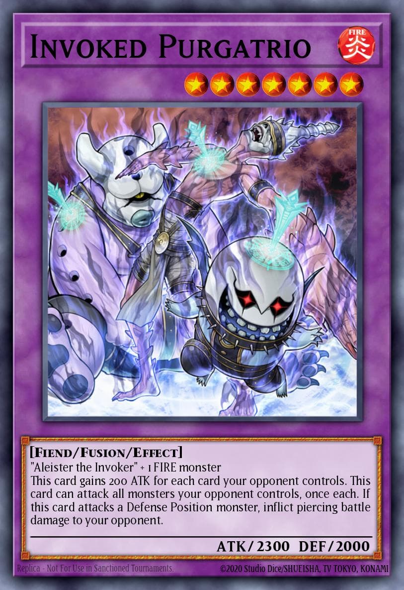 Invoked Purgatrio Battles of Legend: Armageddon card