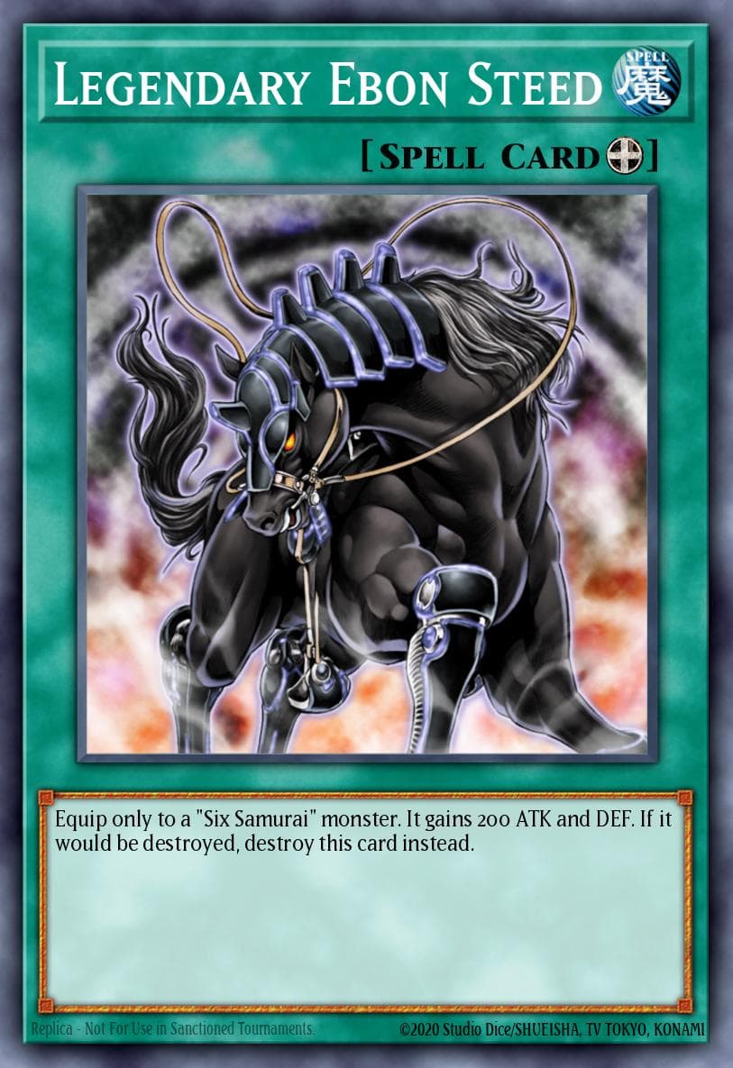 Legendary Ebon Steed Strike of Neos: Special Edition card