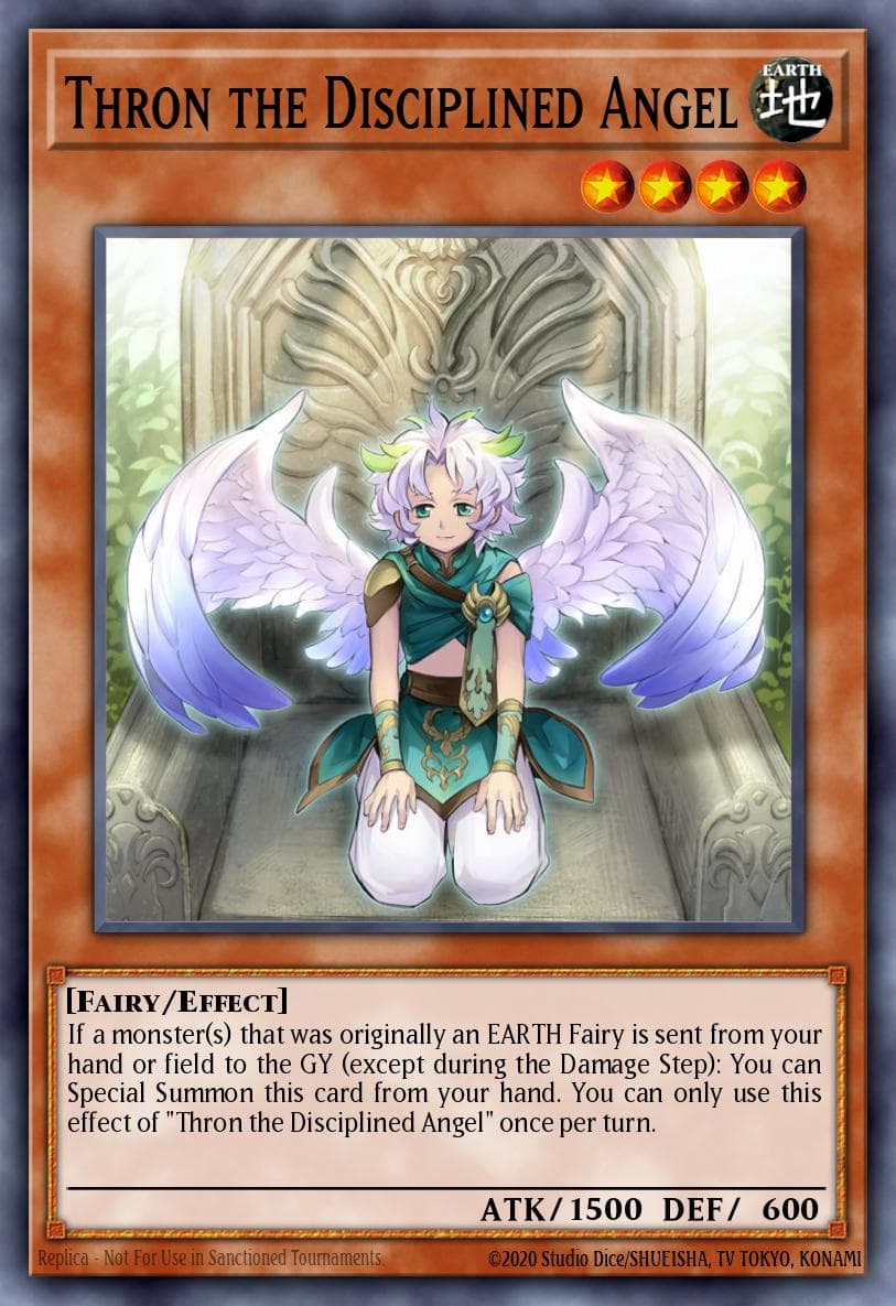 Thron the Disciplined Angel 2022 Tin of the Pharaoh's Gods card