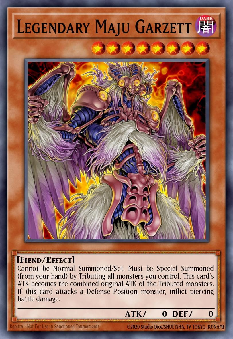 Legendary Maju Garzett Secrets of Eternity: Super Edition card
