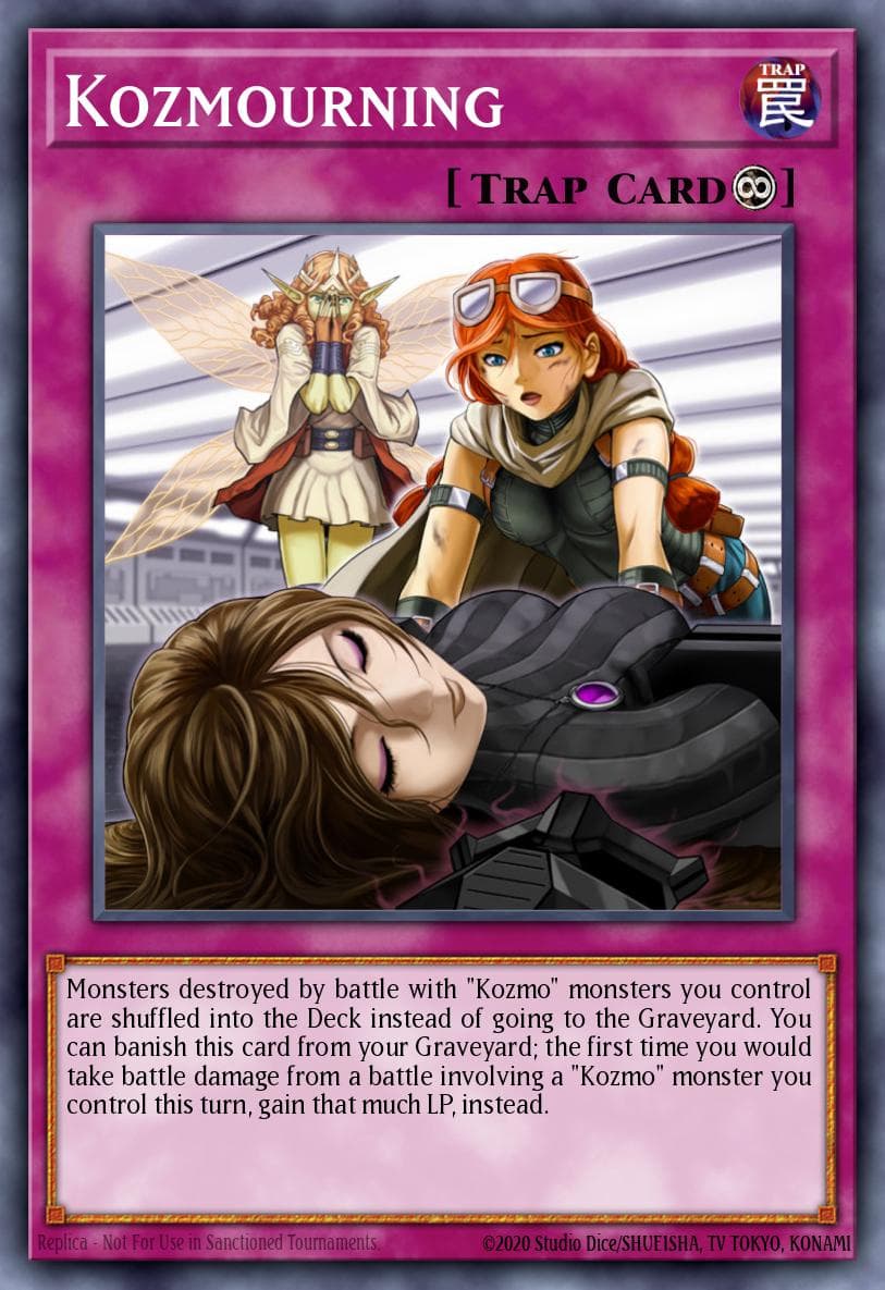 Kozmourning 遊戲王 card