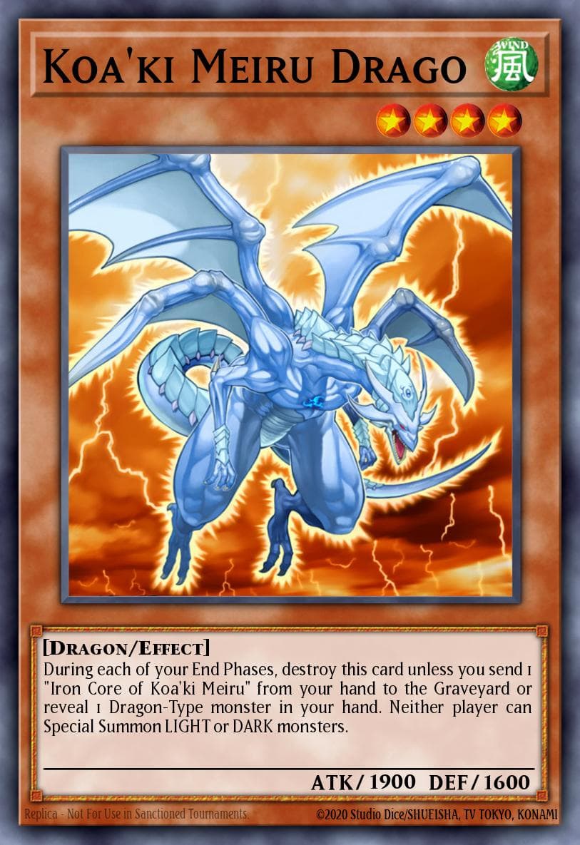 Koa'ki Meiru Drago Battle Pack 3: Monster League card
