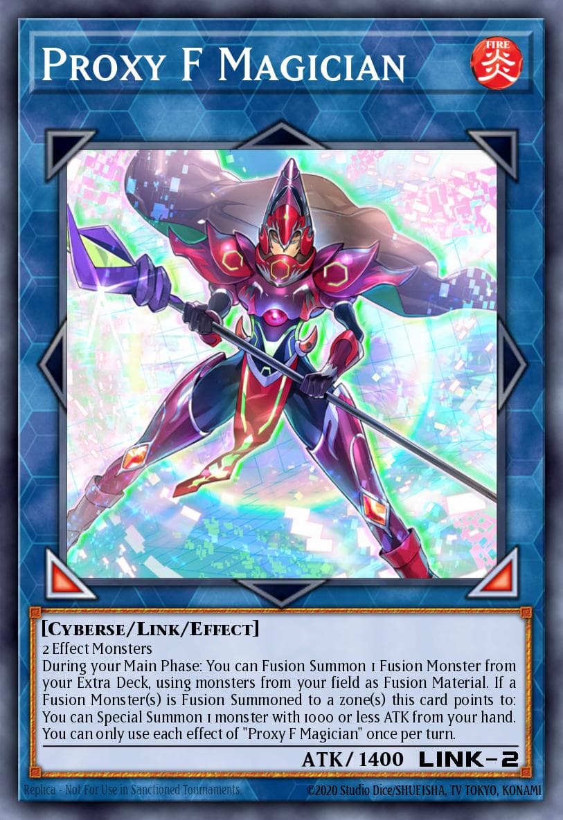 Proxy F Magician Battles of Legend: Terminal Revenge card