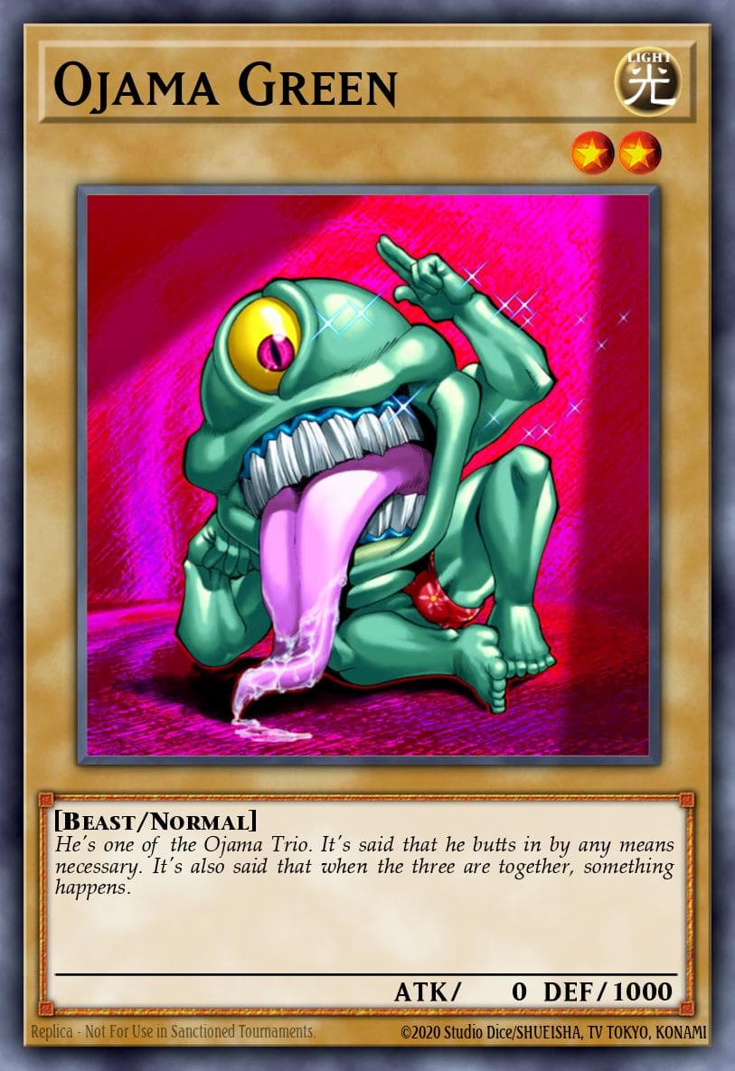 Ojama Green 2-Player Starter Set card
