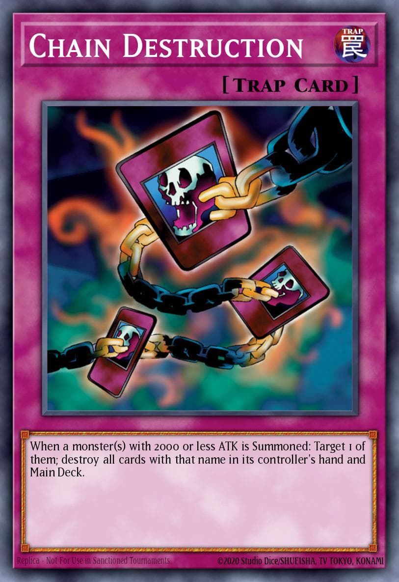 Chain Destruction Structure Deck: Fire Kings card