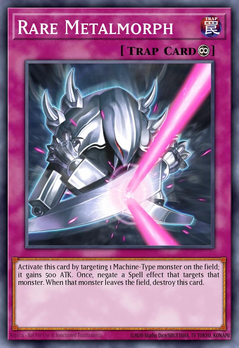 Rare Metalmorph Geargia Rampage Structure Deck card