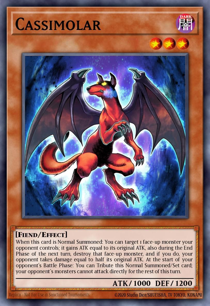 Cassimolar 游戏王 card
