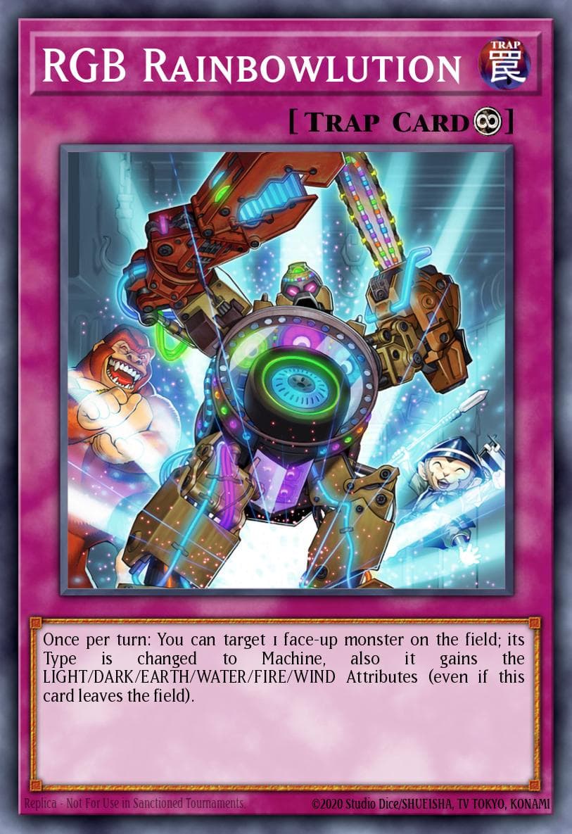 RGB Rainbowlution Battles of Legend: Monstrous Revenge card