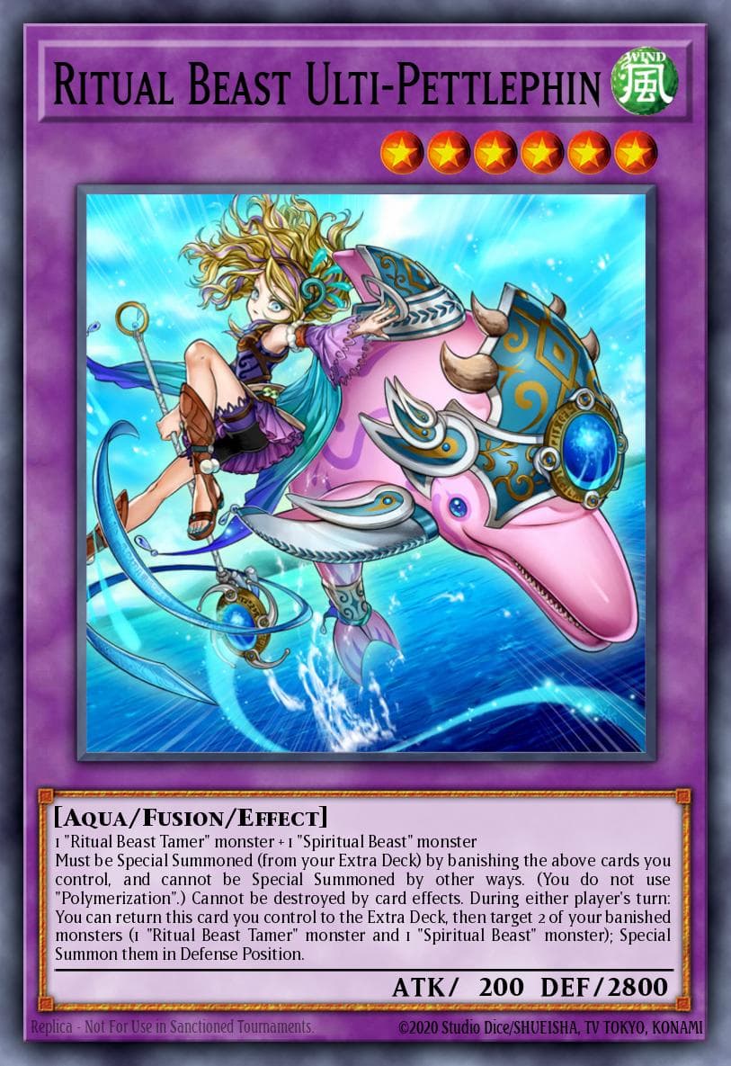 Ritual Beast Ulti-Pettlephin The Secret Forces card