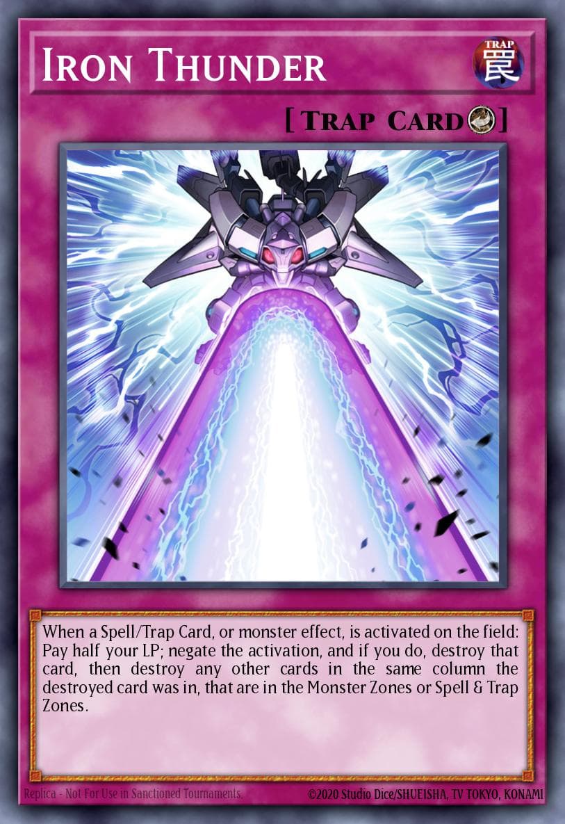 Iron Thunder Rarity Collection 5 card