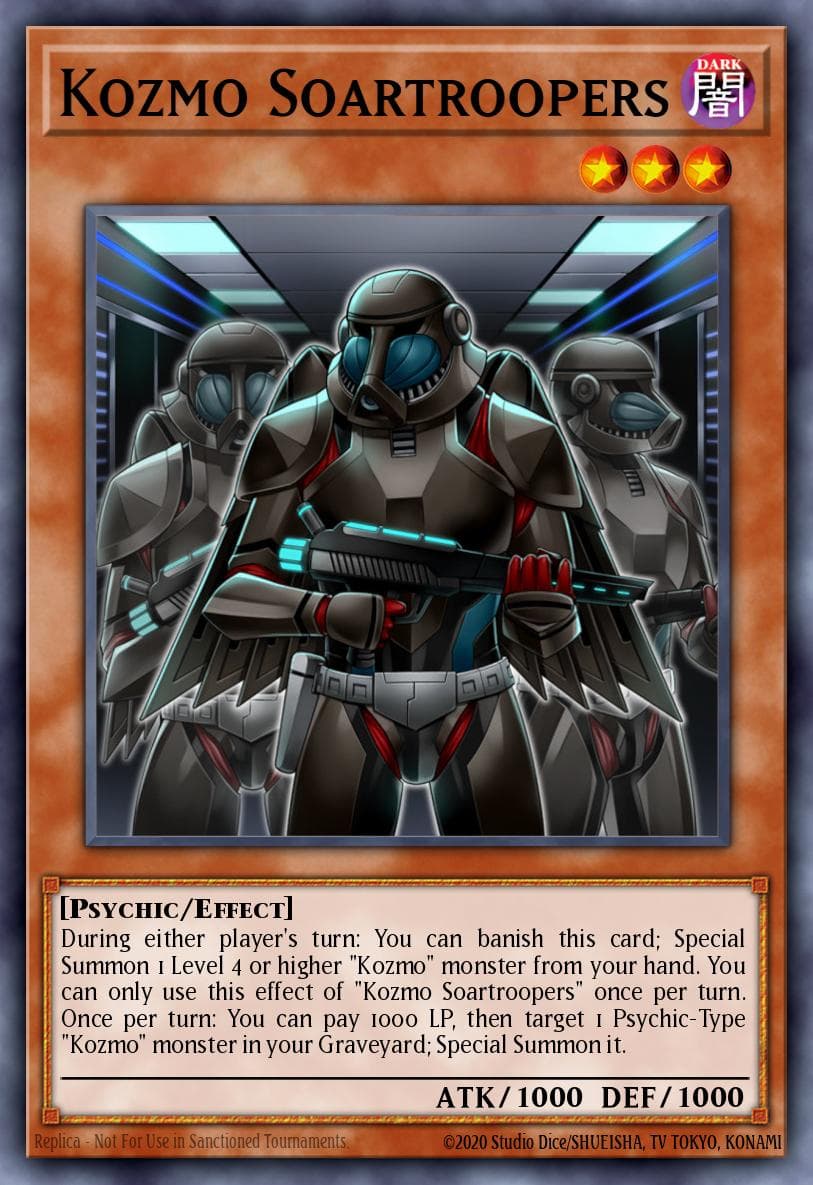 Kozmo Soartroopers Breakers of Shadow: Special Edition card