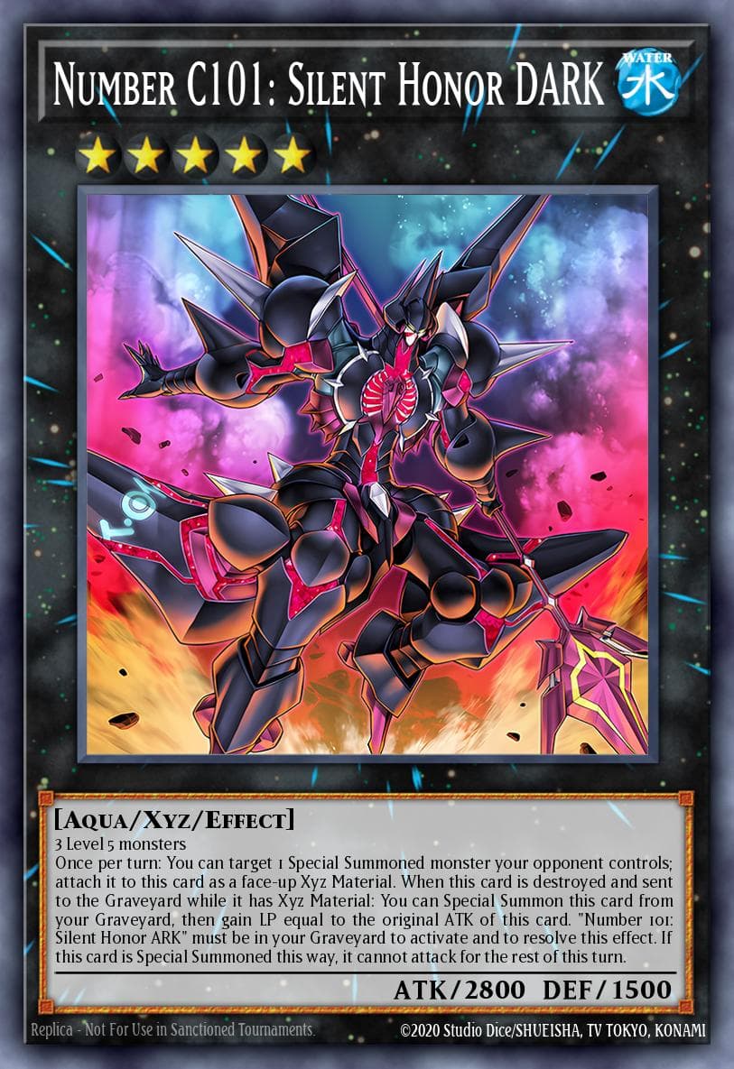 Number C101: Silent Honor DARK 2014 Mega-Tin Mega Pack card