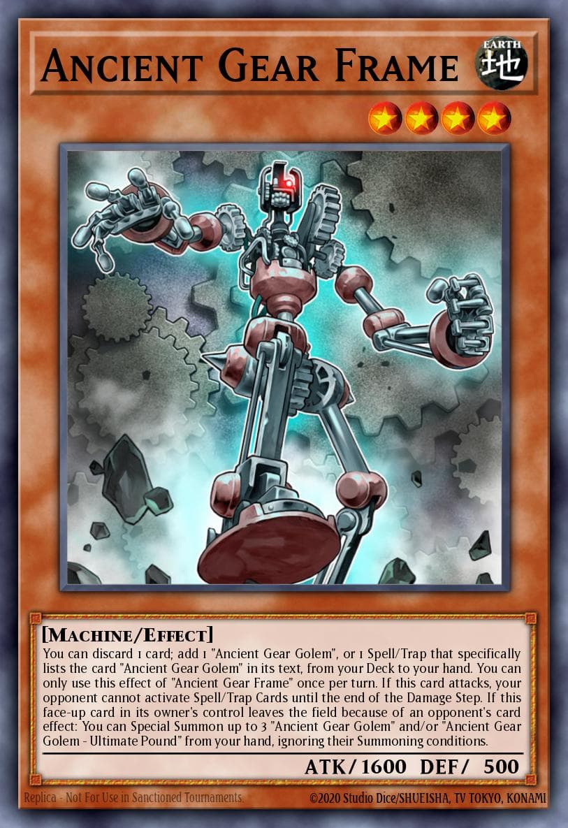 Ancient Gear Frame OTS Tournament Pack 26 card