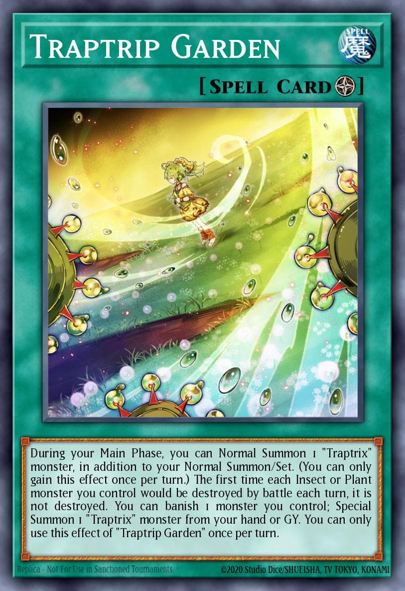 Traptrip Garden Structure Deck: Beware of Traptrix card
