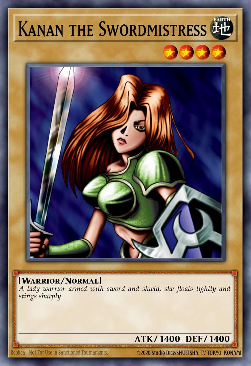 Kanan the Swordmistress Legendary Collection 3: Yugi's World Mega Pack card