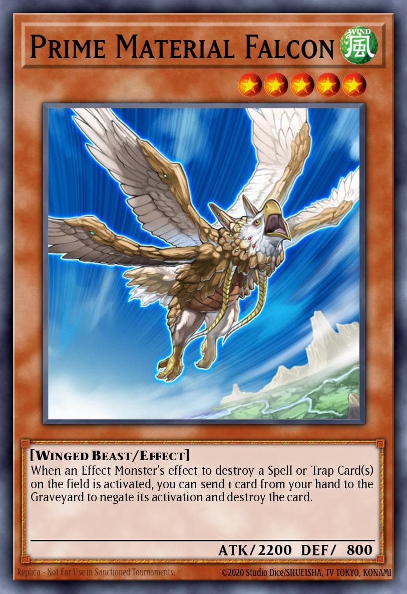 Prime Material Falcon Crimson Crisis: Special Edition card