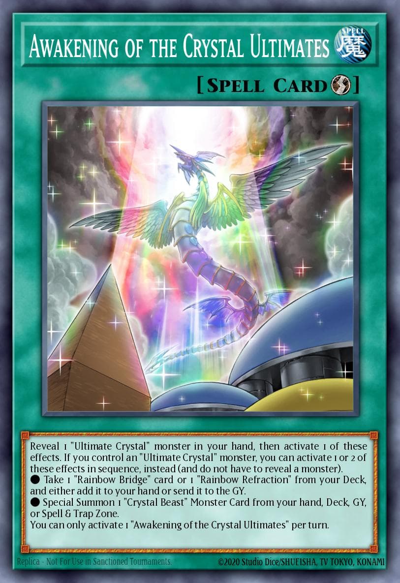 Awakening of the Crystal Ultimates Structure Deck: Legend of the Crystal Beasts card