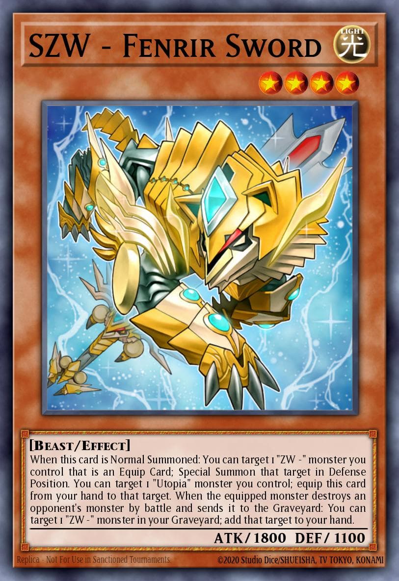 SZW - Fenrir Sword The New Challengers: Super Edition card