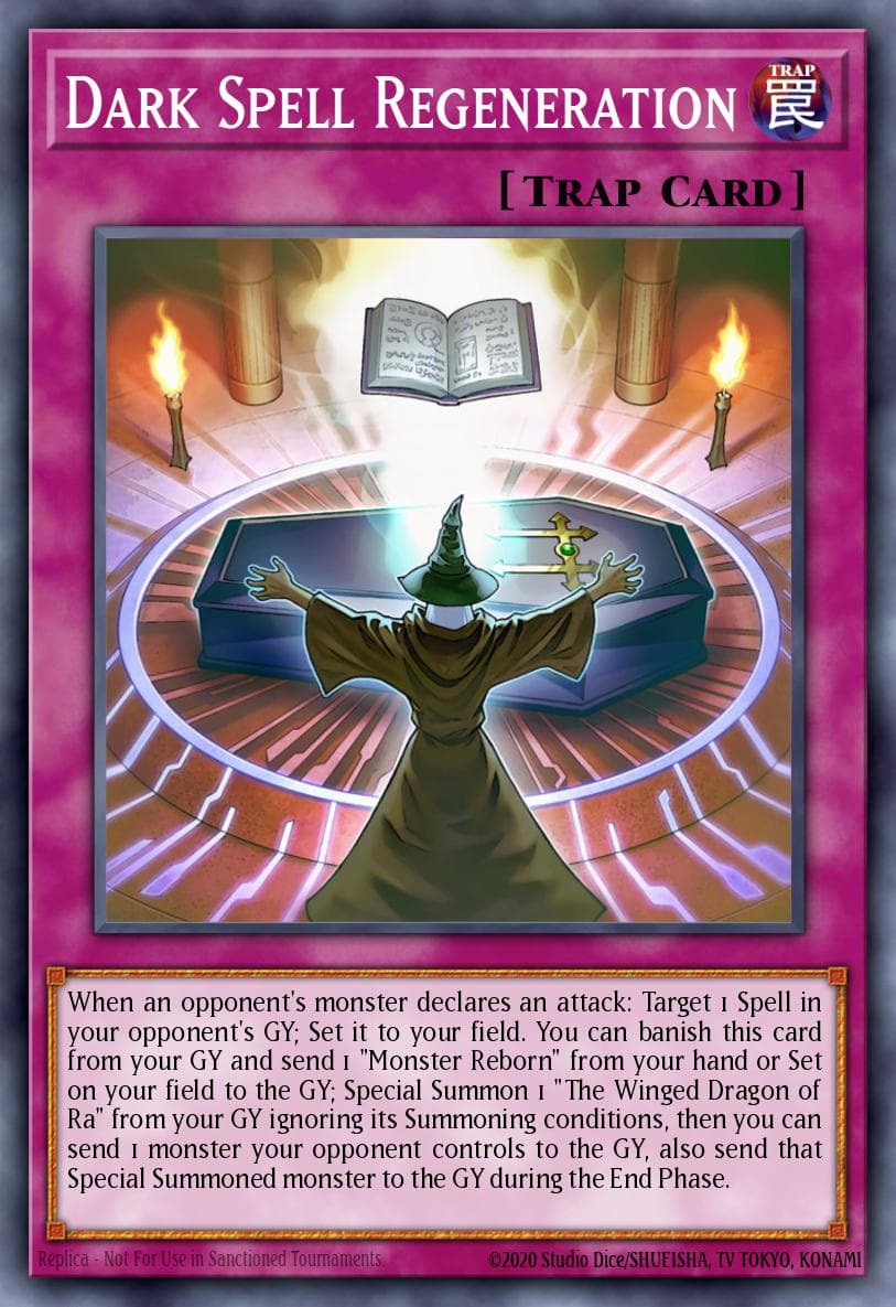 Dark Spell Regeneration Battles of Legend: Chapter 1 card