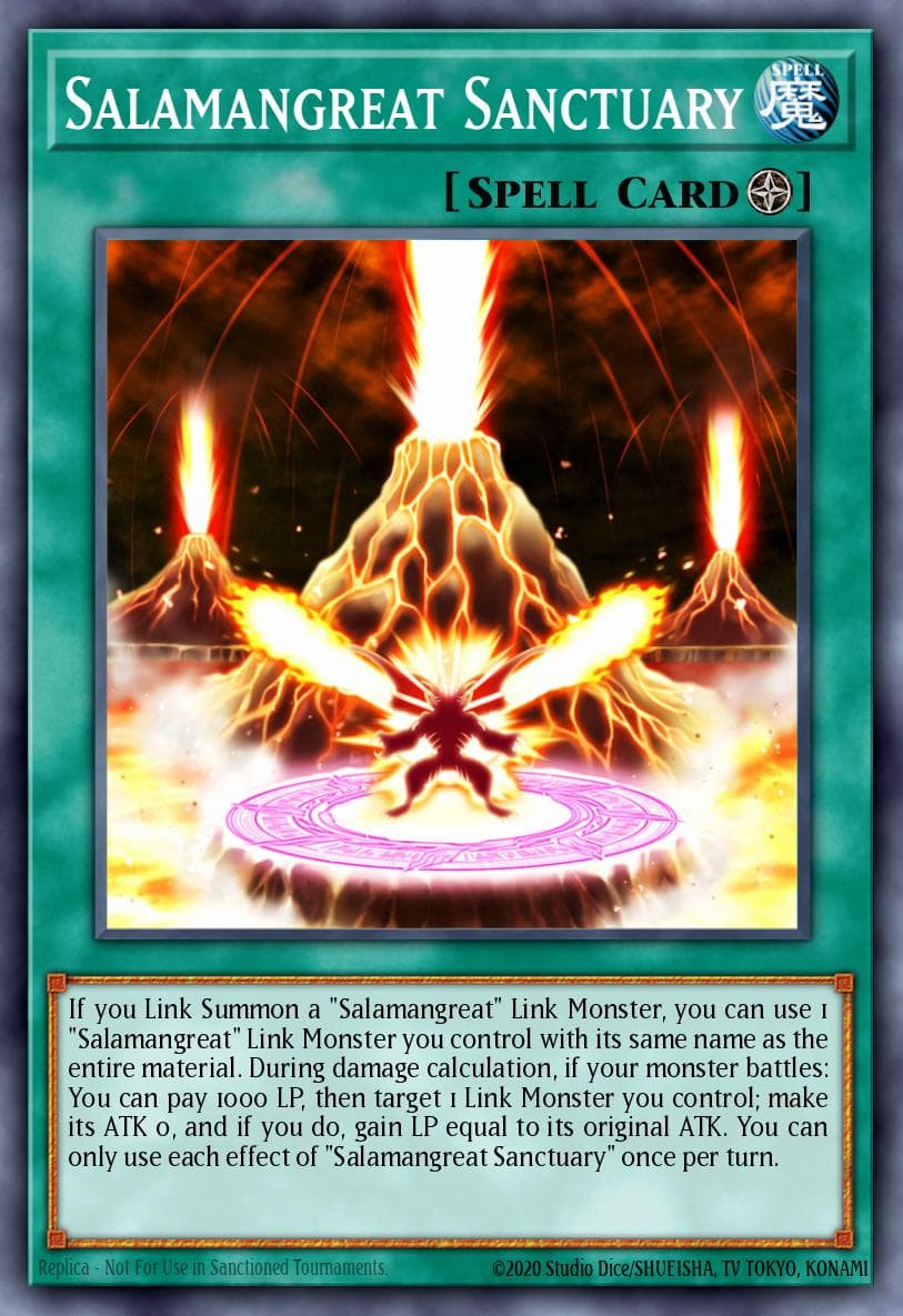Salamangreat Sanctuary Battles of Legend: Hero's Revenge card