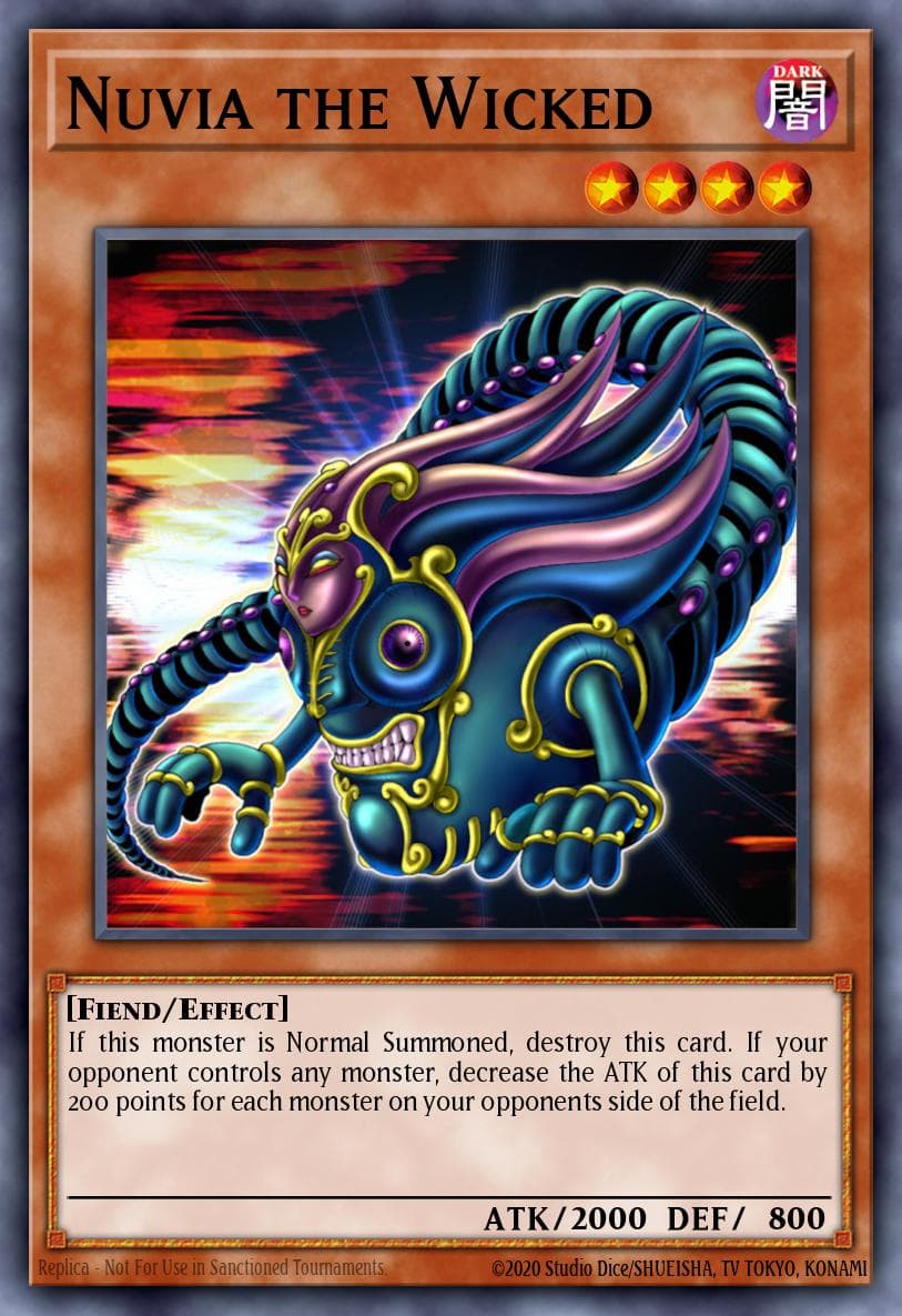 Nuvia the Wicked Labyrinth of Nightmare card