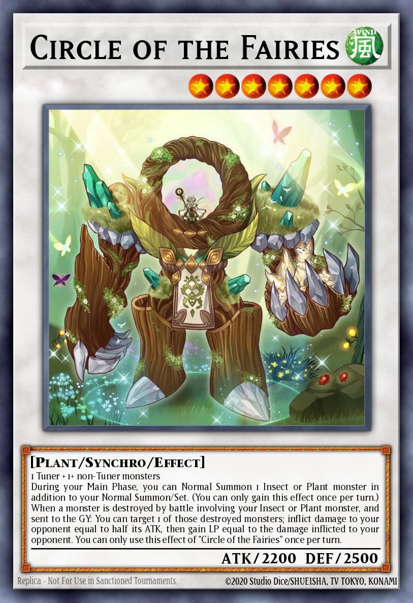 Circle of the Fairies 25th Anniversary Tin: Dueling Mirrors card