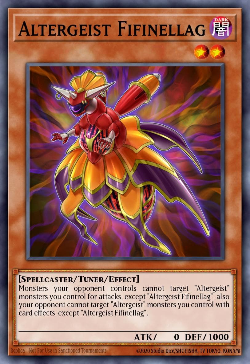 Altergeist Fifinellag Dark Neostorm Special Edition card
