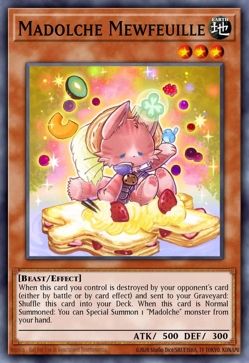 Madolche Mewfeuille Return of the Duelist: Special Edition card