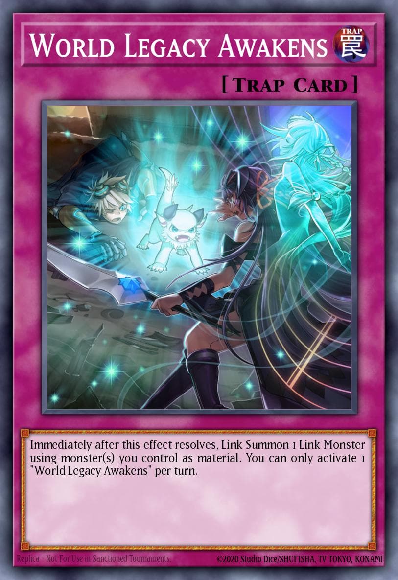 World Legacy Awakens Flames of Destruction Special Edition card