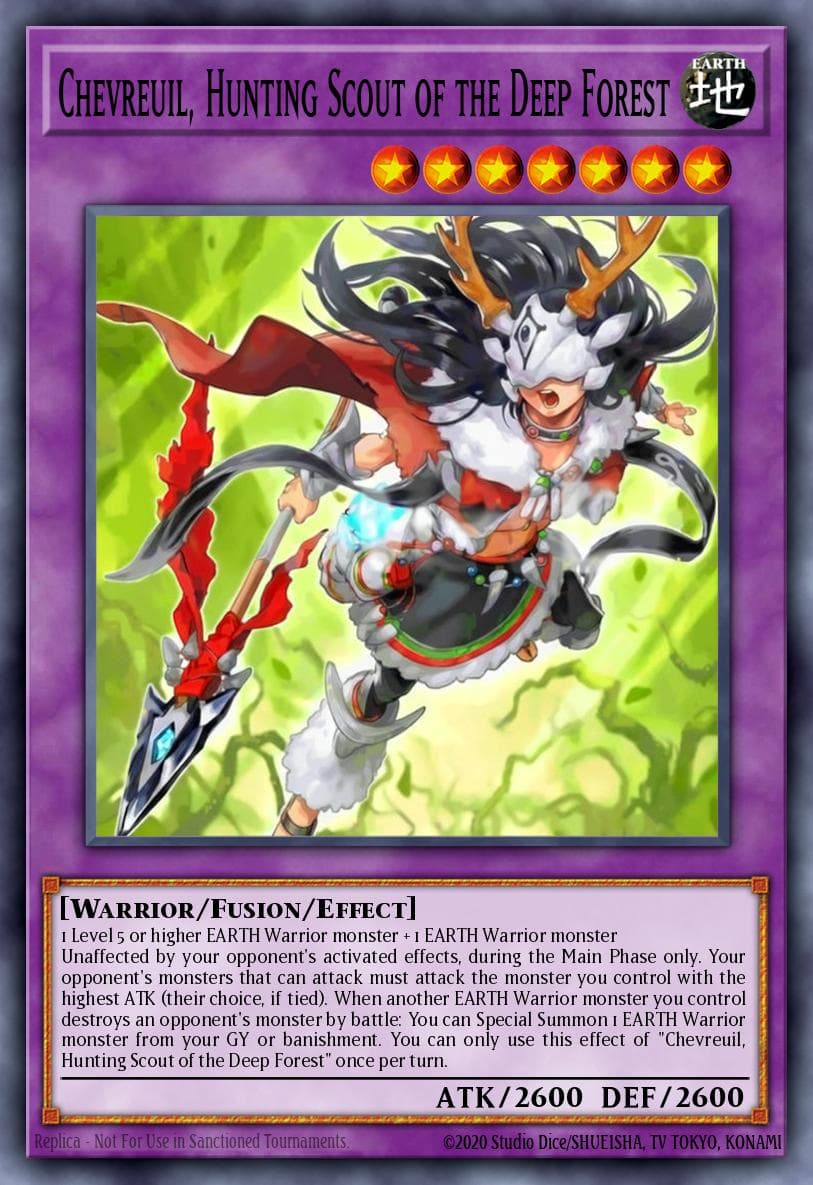 Chevreuil, Hunting Scout of the Deep Forest Doom of Dimensions card