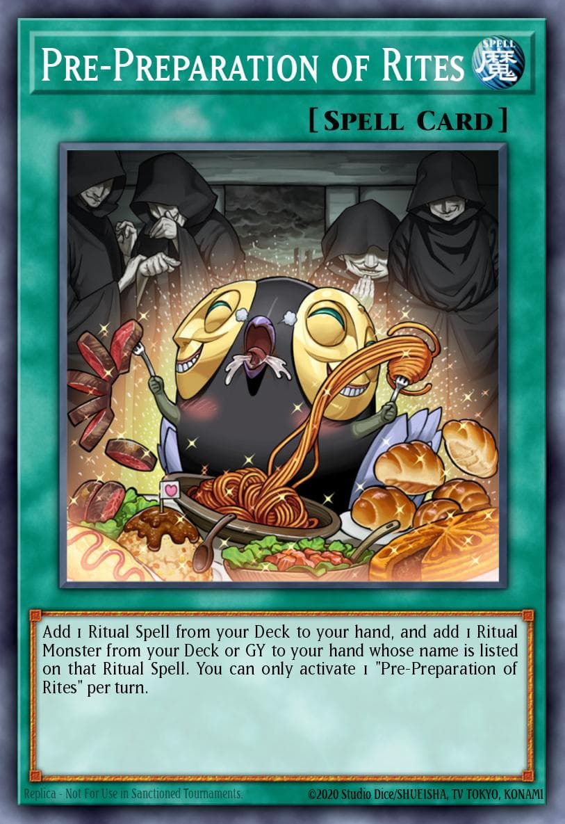Pre-Preparation of Rites Speed Duel: Battle City Box card