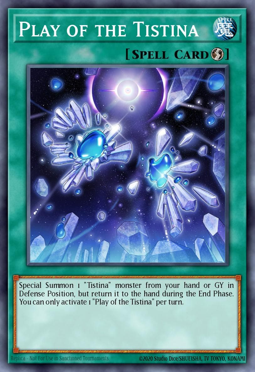Play of the Tistina Age of Overlord card
