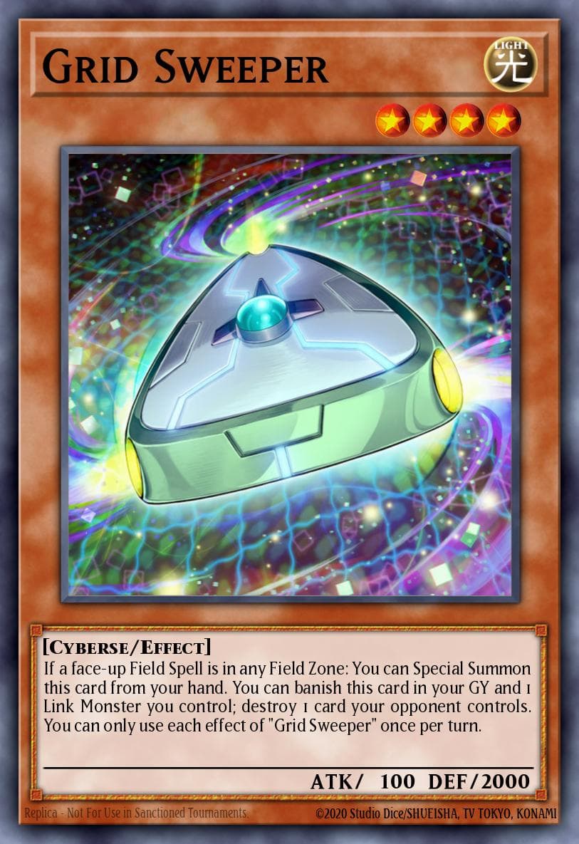 Grid Sweeper Dark Neostorm Special Edition card