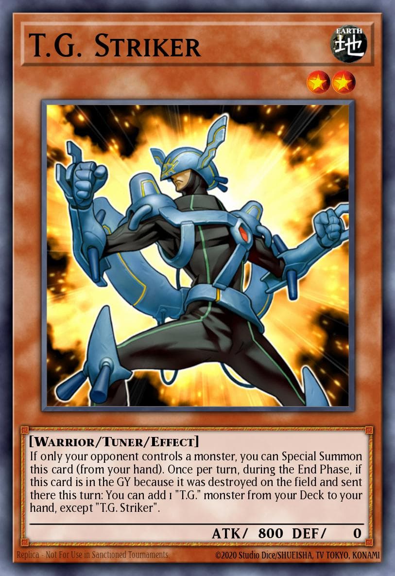 T.G. Striker Extreme Victory Sneak Peek Participation Card card