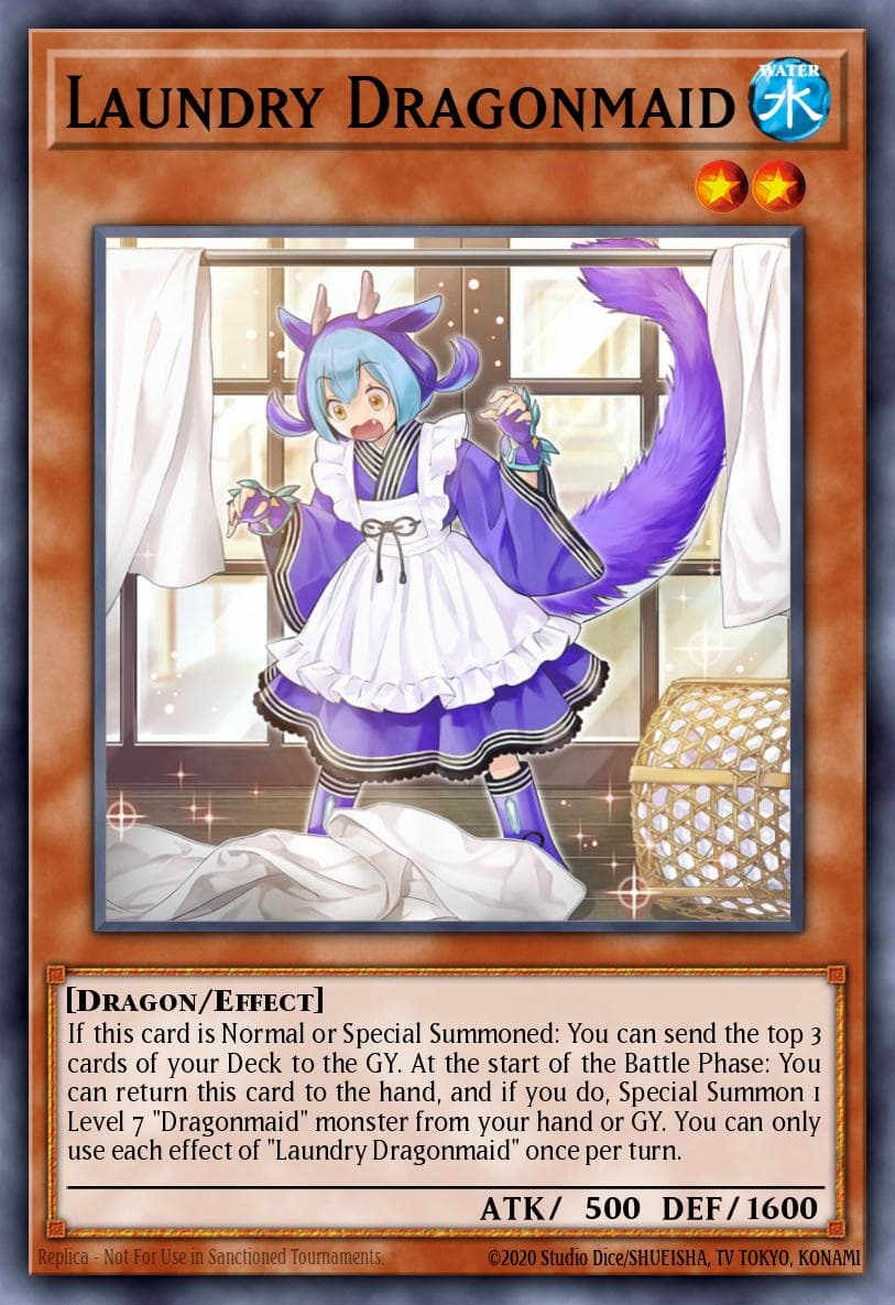 Laundry Dragonmaid Mystic Fighters card