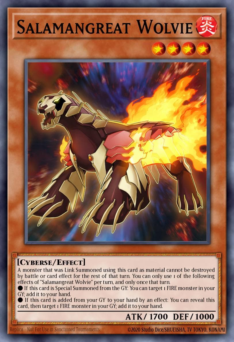 Salamangreat Wolvie 2020 Tin of Lost Memories Mega Pack card