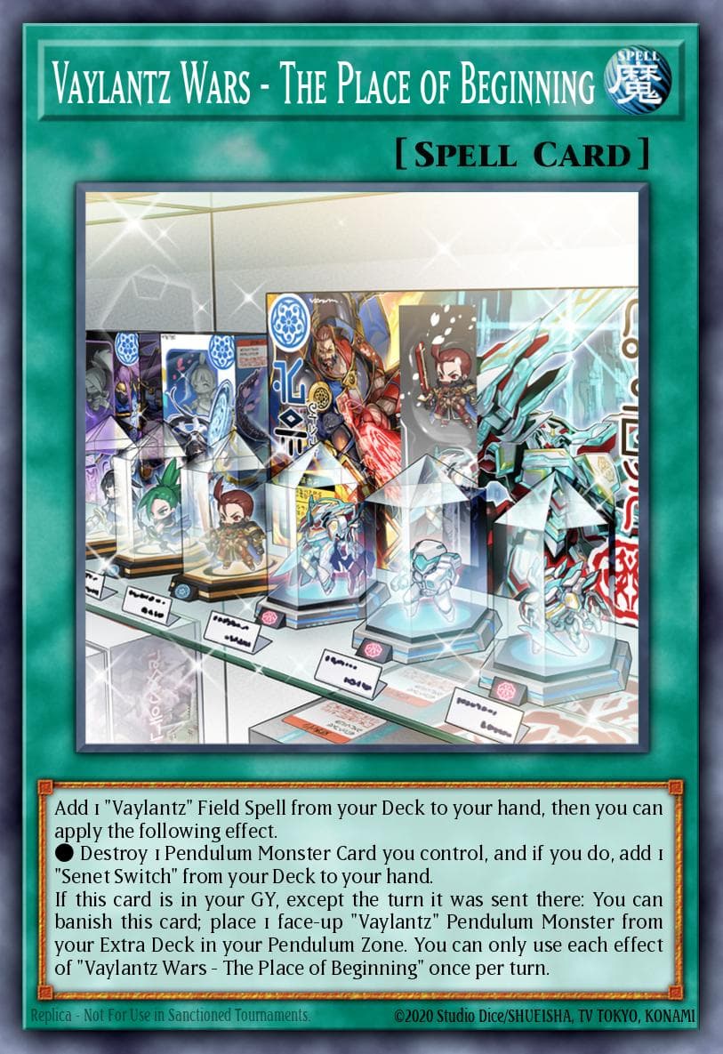 Vaylantz Wars - The Place of Beginning Tactical Masters card