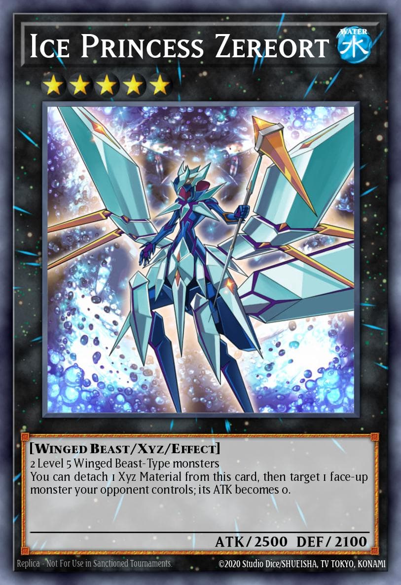 Ice Princess Zereort Judgment of the Light: Deluxe Edition card