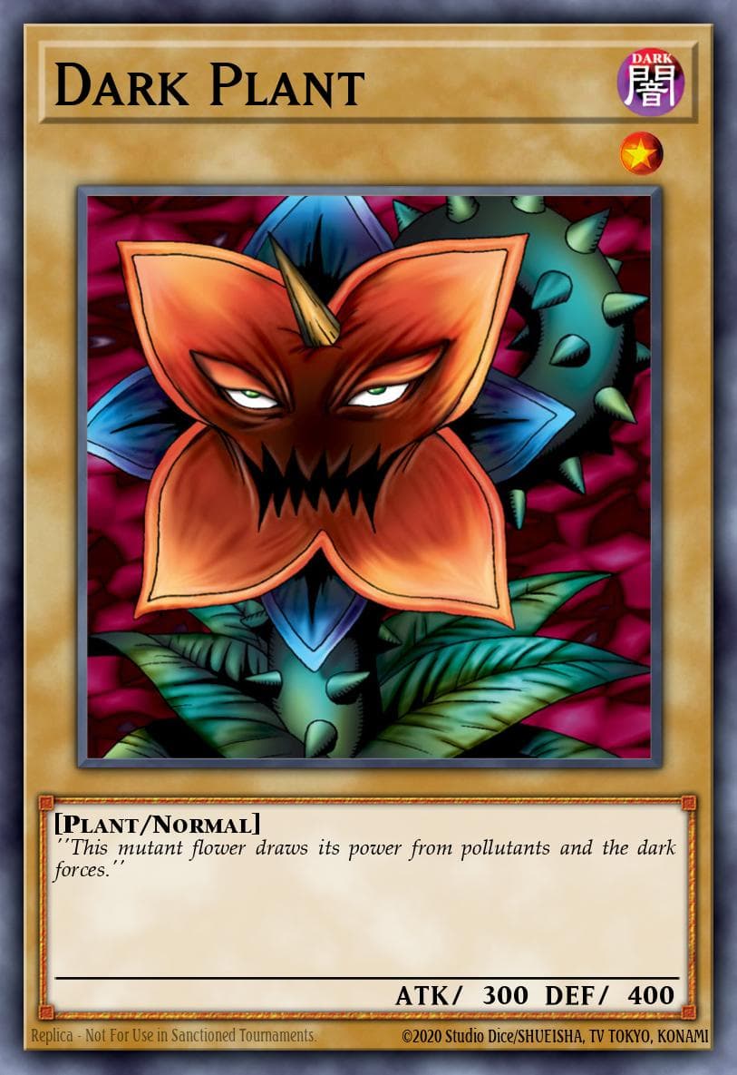 Dark Plant 游戏王 card