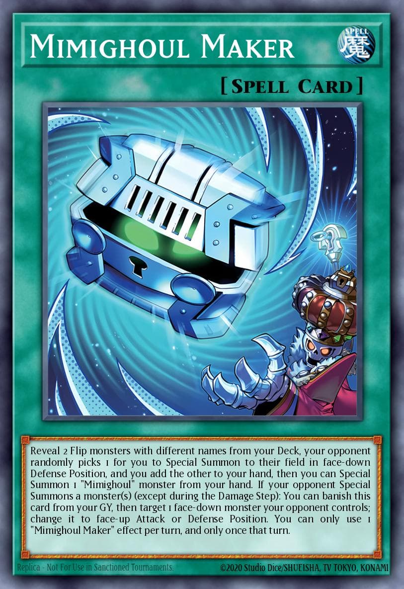 Mimighoul Maker The Infinite Forbidden card