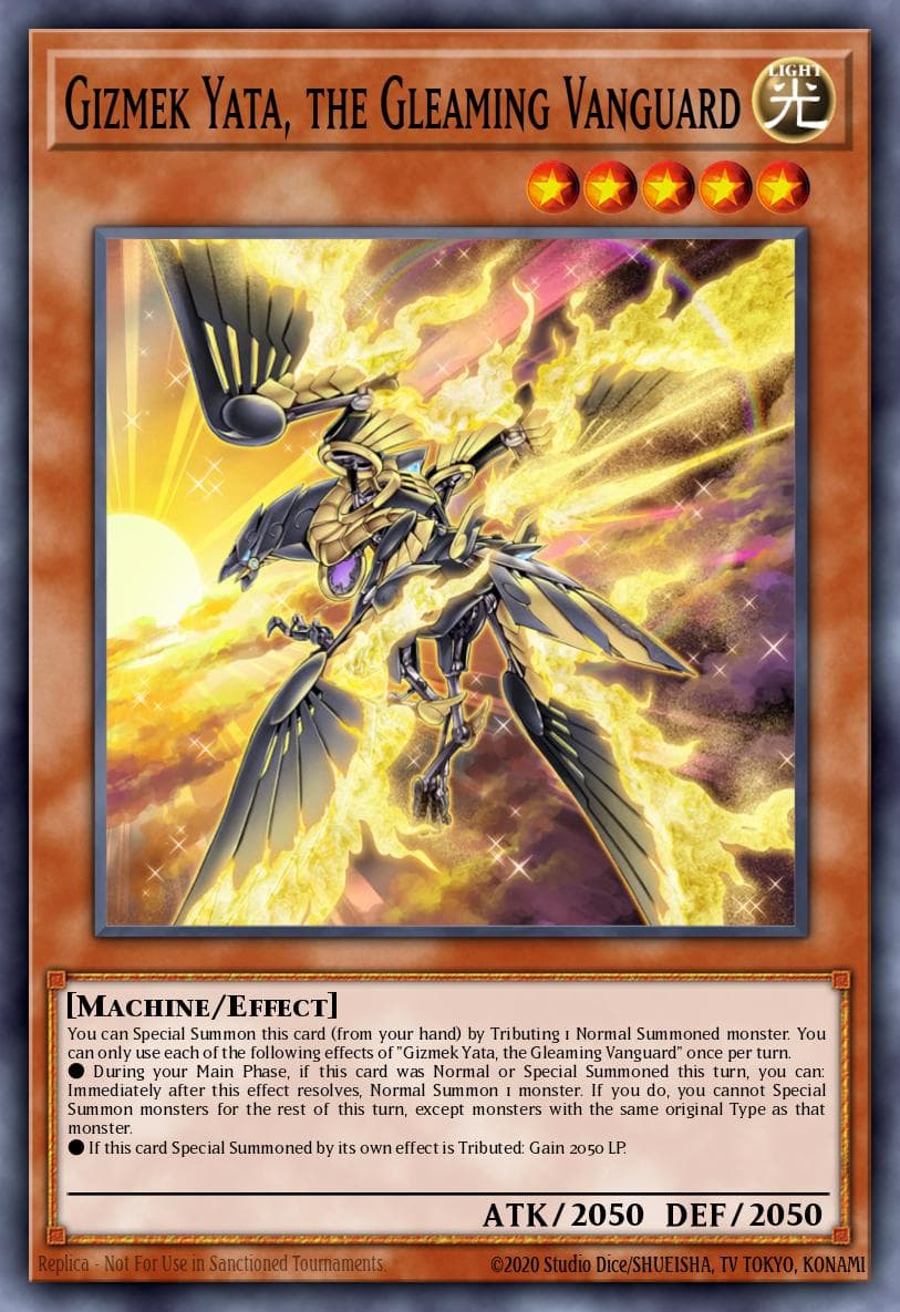 Gizmek Yata, the Gleaming Vanguard 2020 Tin of Lost Memories Mega Pack card