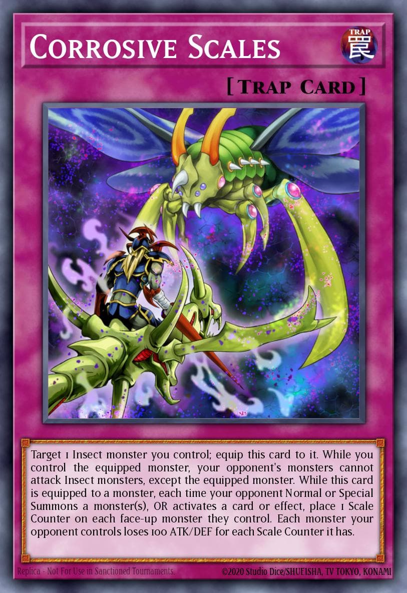 Corrosive Scales Speed Duel Starter Decks: Ultimate Predators card