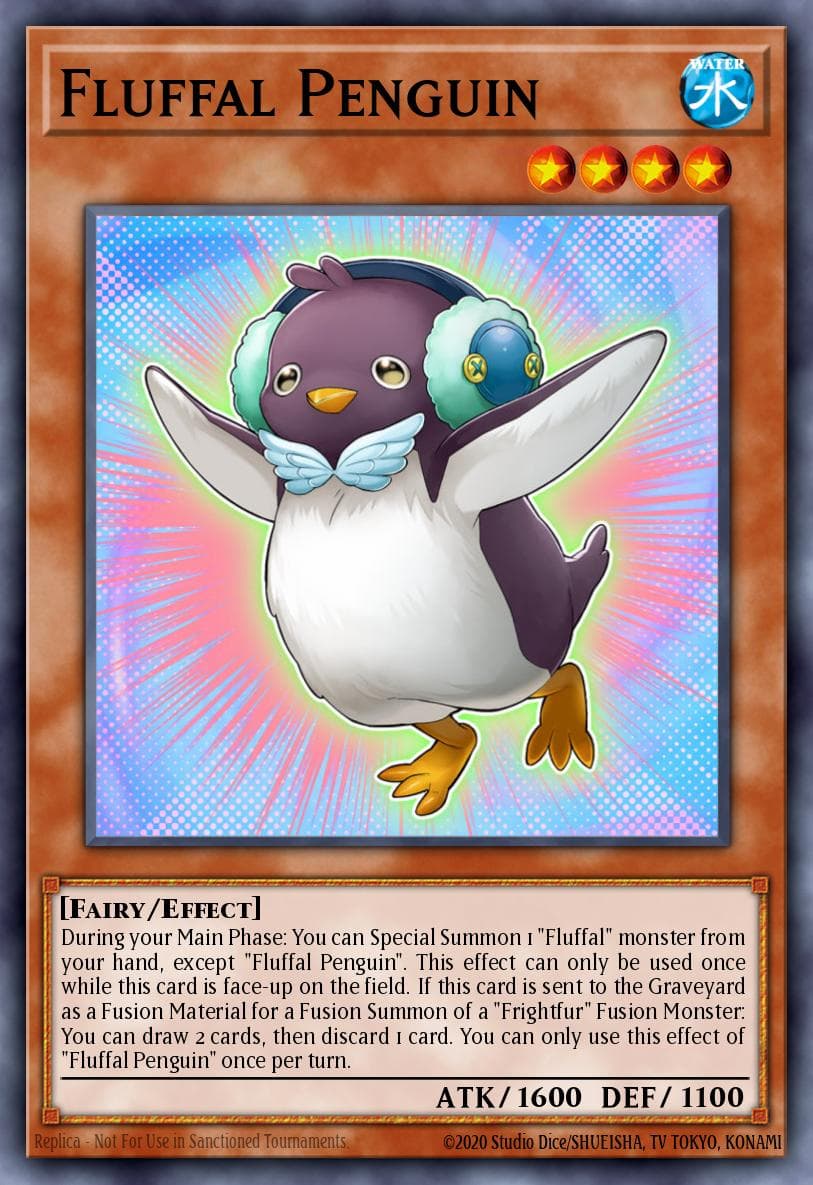 Fluffal Penguin Fusion Enforcers card