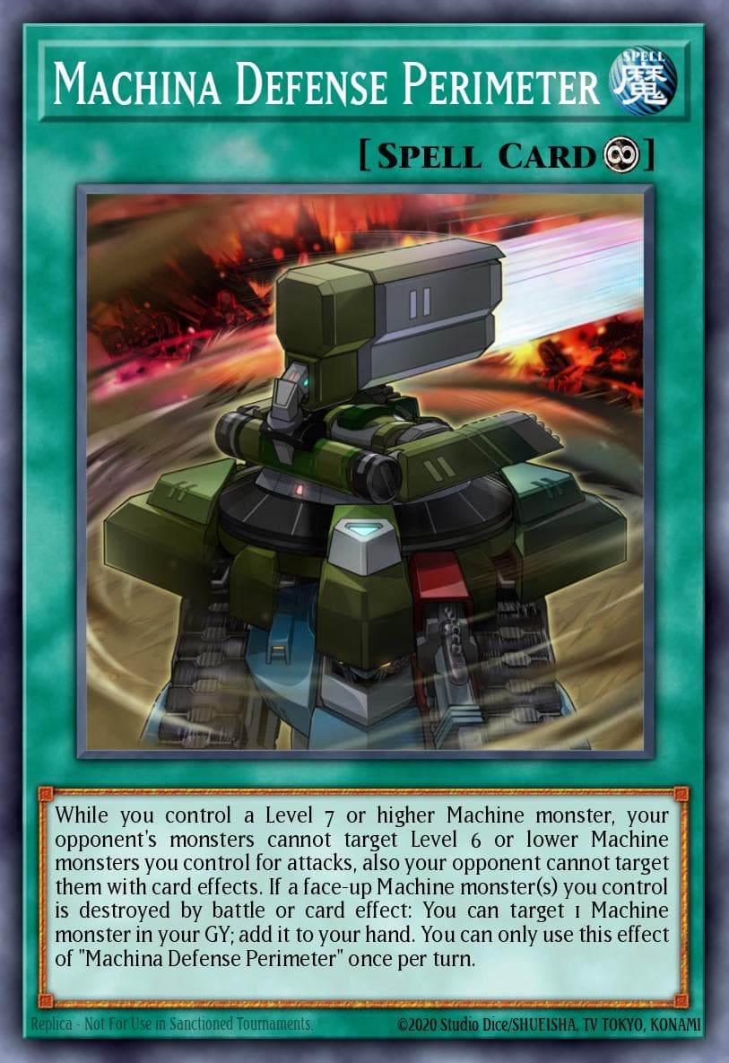 Machina Defense Perimeter Structure Deck: Mechanized Madness card