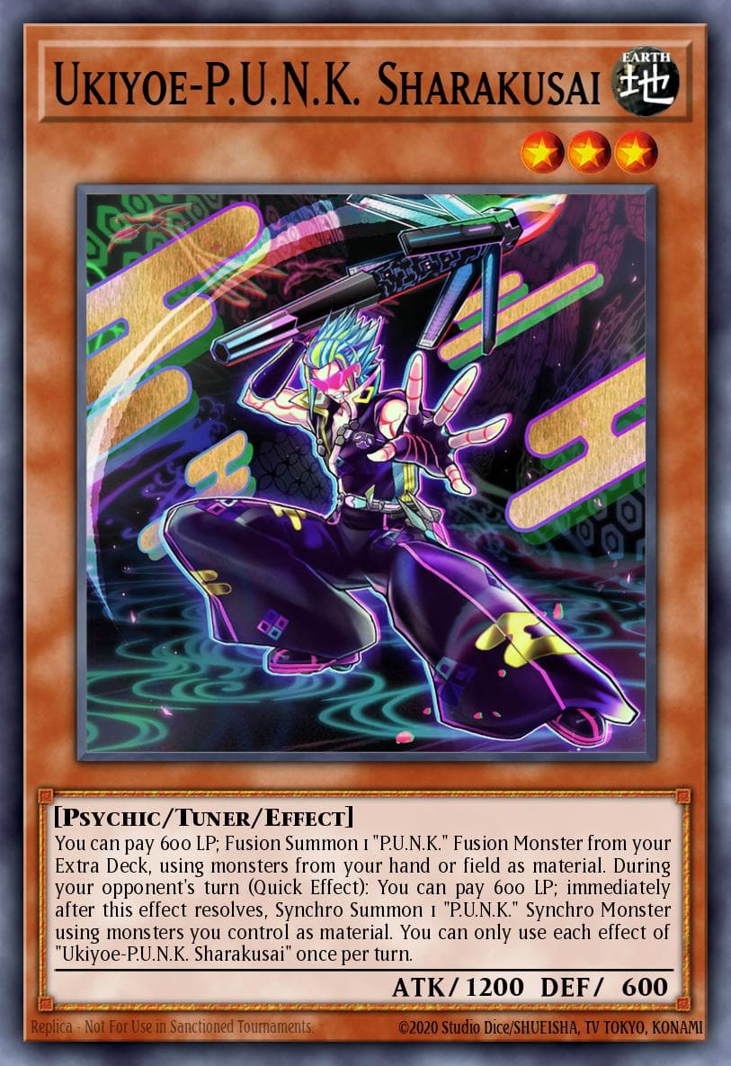 Ukiyoe-P.U.N.K. Sharakusai Battles of Legend: Monstrous Revenge card