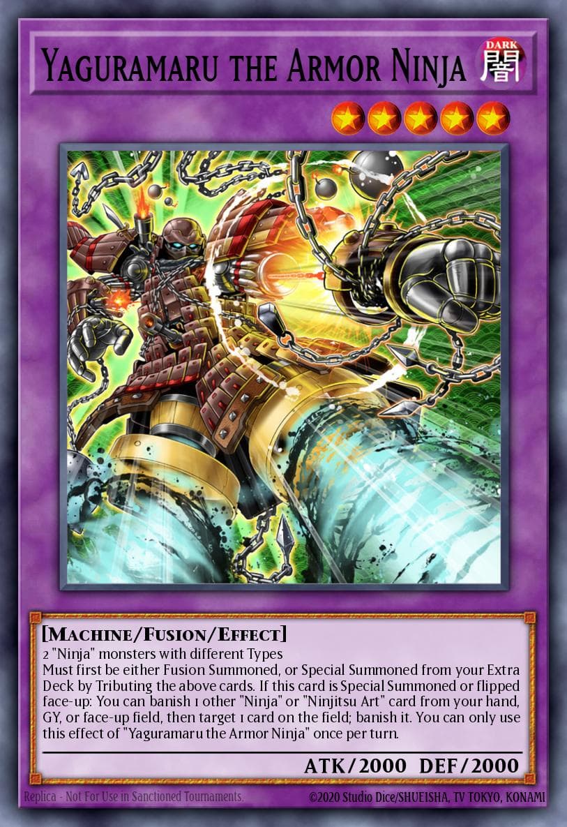 Yaguramaru the Armor Ninja Photon Hypernova card