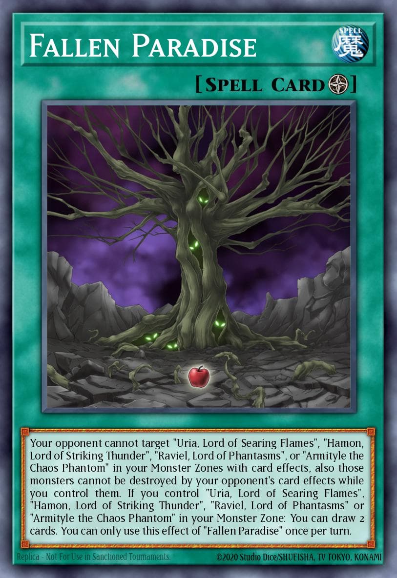 Fallen Paradise Structure Deck: Sacred Beasts card