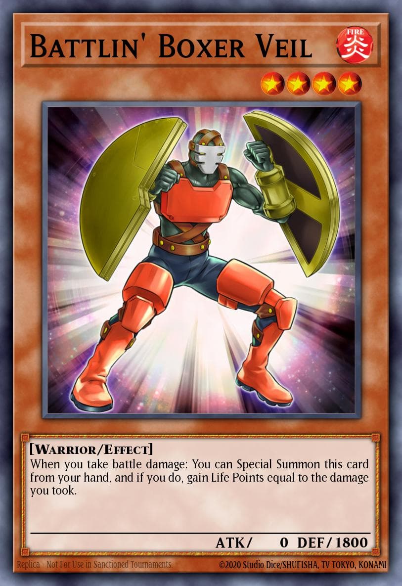Battlin' Boxer Veil Primal Origin: Deluxe Edition card